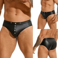 Sous vêtement noir homme slip