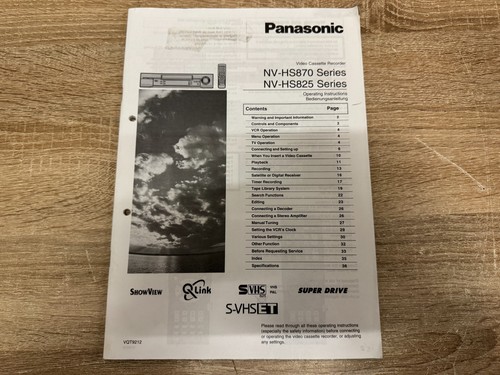 Panasonic manuel - panasonic,