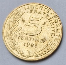 Pièce de monnaie 5 centimes