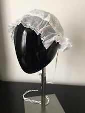 Bonnet Ancien Enfant Coiffe Antique French Lace Child Bonnet 19thC
