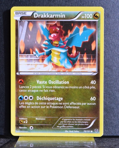 Carte pokémon 101 - carte,