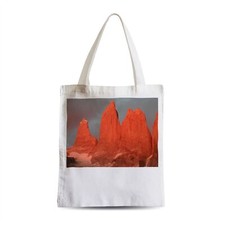 Sac en Tissu Montagne Rouge