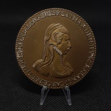 Médaille en bronze France - Refrappe - Catherine de Médicis et ses fils, TTB+