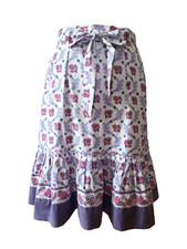 N28 Souleiado Charles Deméry Jupe provençale Vintage 70/80  skirt T.44 XL