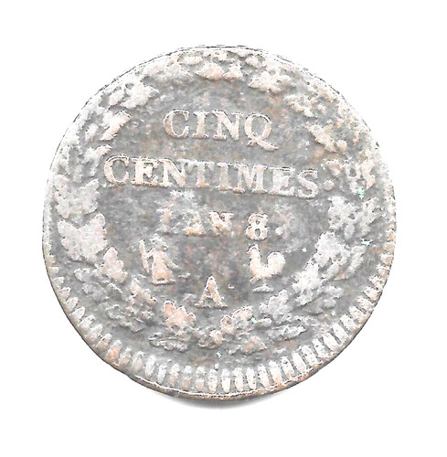 Monnaie cinq centimes dupré - cinq,