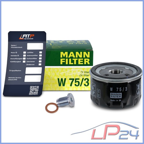 Mann filtre huile - mann,