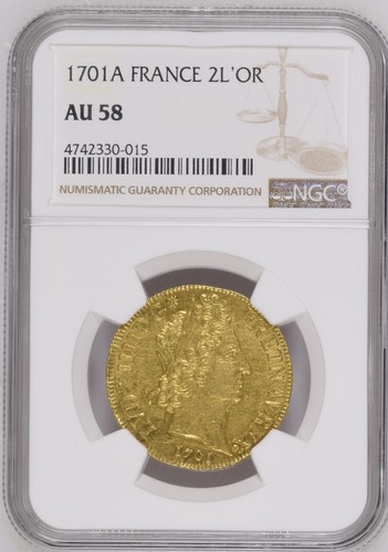 France double louis or - france,