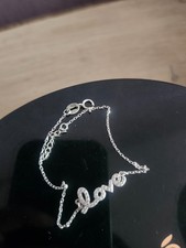 bracelet en argent 925, Love
