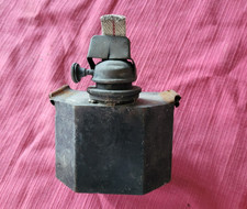 ANCIENNE LANTERNE A PETROLE DE CANTONNEMENT A SUSPENDRE/ OU RESERVOIR BRULEUR