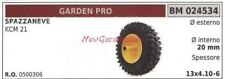 Roue GARDEN PRO Déneigeuse KCM 21 024534