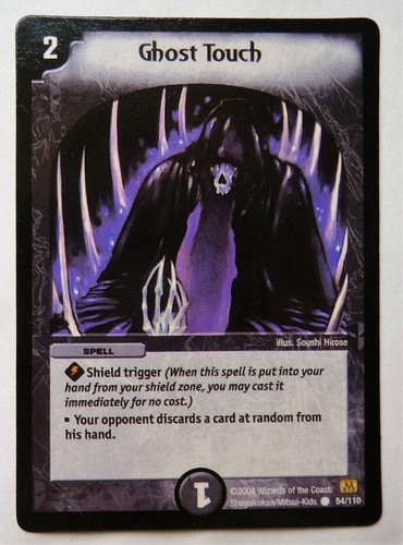 Carte duel masters ghost touch - masters,