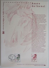 Document Philatélique 1er Jour : 01 2014 - Année du Cheval