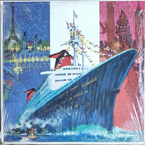 Paquebot france disque vinyl - disque,