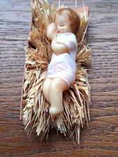 Petit Jésus ancien en cire