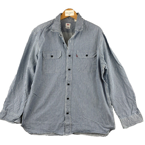 Levi chemise homme bleu - chemise,