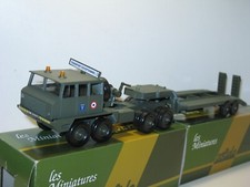 SOLIDO camion BERLIET PORTE CHAR T12 militaire armée francaise