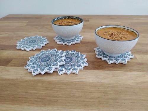 Set sous verre en - 6, sous-verre