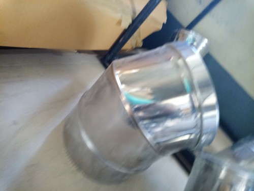 Coude 280 inox - inox, simple