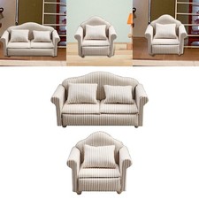 1/12 échelle Dollhouse canapé inclinable Simulation Miniature pour enfants