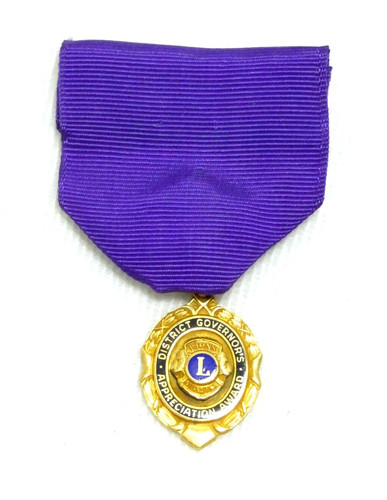 Medaille lions club - medaille, dictrict