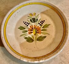 rare assiette creuse en faïence d' ANGOULÊME fin du  XVIIIème