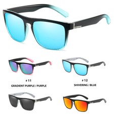 Lunettes de soleil polarisées carrées Homme Femme Cyclisme Sports Conduite Pêche
