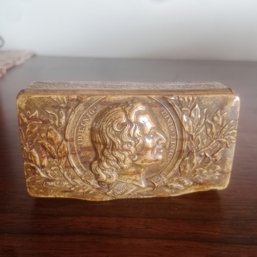 Tabatière allemande bois - tabatière, en