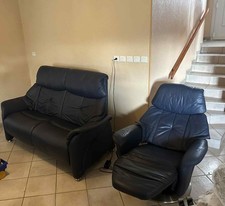 canapé cuir 2 places avec