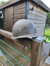 Coque Casque M1 Style Us Ww2 Idéal Reconstitution Jonc Arrière Marquage Ruco EP