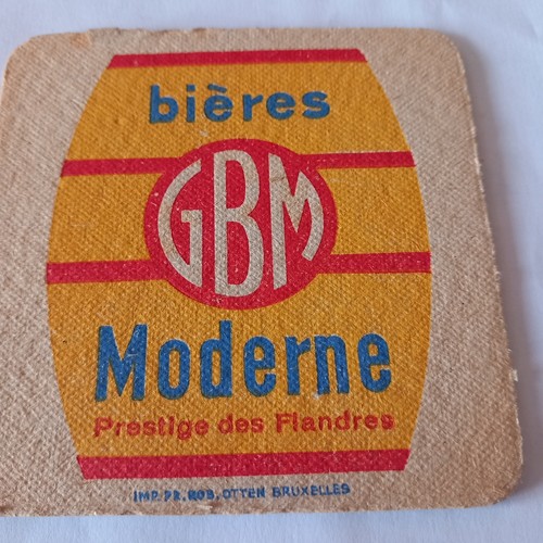 Ancien sous bock recto verso
