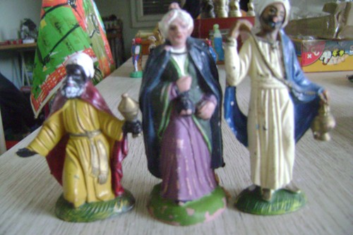 Santons rois mages - rois,