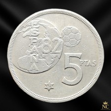 Espagne – 1982 – 5 pesetas