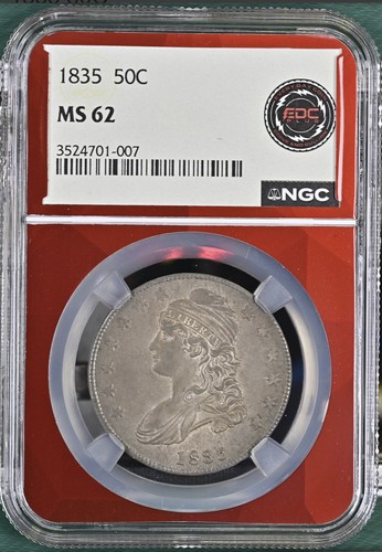 Beautiful 1835 50c capped - 1835,
