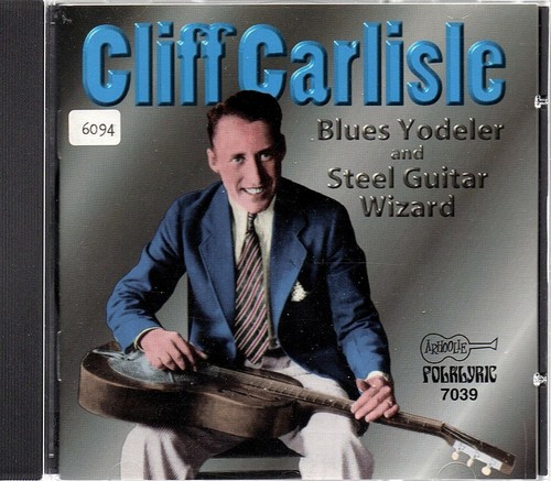 Cliff carlisle arhoolie - cliff,
