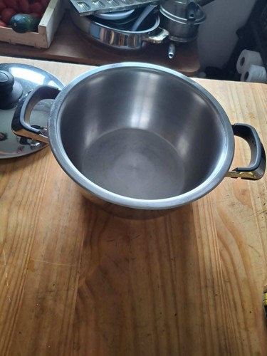 Faitout inox couvercle - +,
