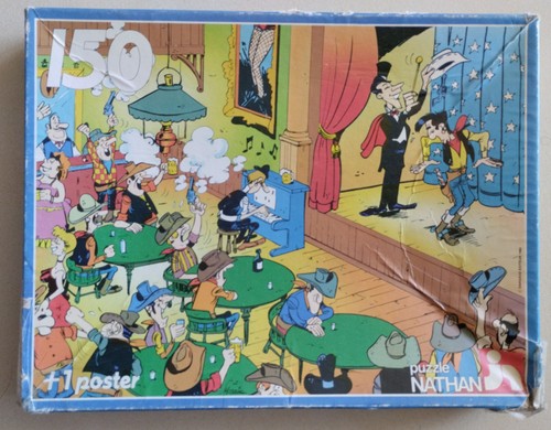 Puzzle lucky luke magicien - le,