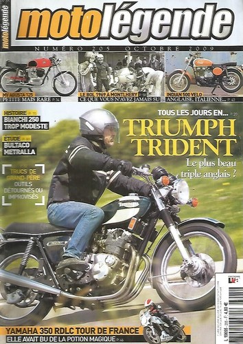 Moto legende 205 triumph - moto,