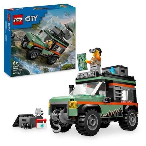 Lego city 60447 - camion, 4x4