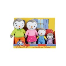 024229 T'CHOUPI Coffret Famille 4 Peluches +/- 19 CM  Papa Maman T'Choupi et ...