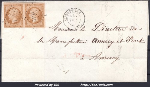 France 13bx2 sur - n°13bx2, lettre