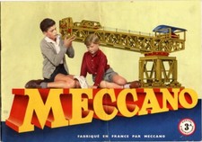 Meccano. Manuel ancien. Modèle 3A de 1957.