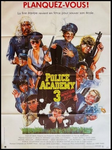 Police academy affiche - police,