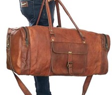 New Large Vintage Men cuir