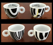 PAIRE de TASSES design TOBIAS REHBERGER - ILLY EXPRESSO  ITALIE 3