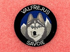 Patch brodé Valfréjus Savoie