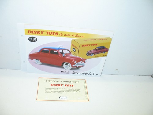 Fiche certif dinky toys - 1, certif.