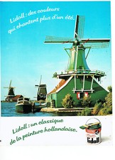 Publicité advertising 118  1979   Tollens  peinture Hollandaise Lidoll