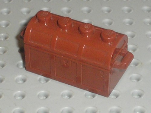 Coffre lego oldbrown container - lego,