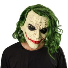 joker mask joaquin phoenix Batman masque Latex masque Costume de fête clown