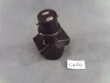 Ancienne douille voleuse B22 2 prises femelle Ø 4 mm, en bakélite (réf CU60)